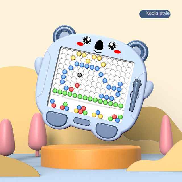 Kids Magnetic Drawing Board & Puzzle Tablet