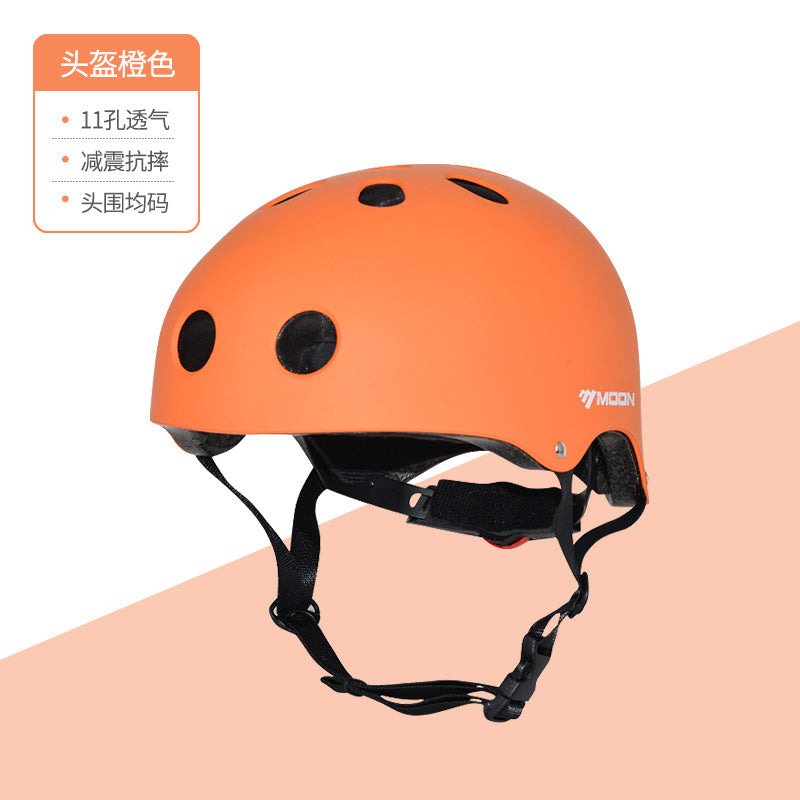MOON Kids Bicycle Helmet and Outdoor Safety Gear Set