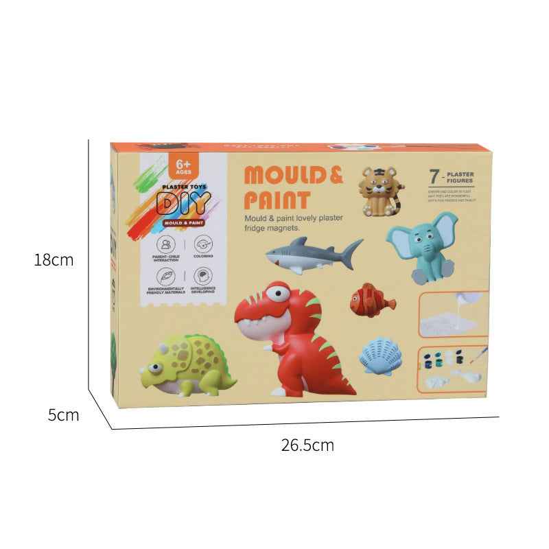 DIY Handmade Plaster Painting Set for Kids