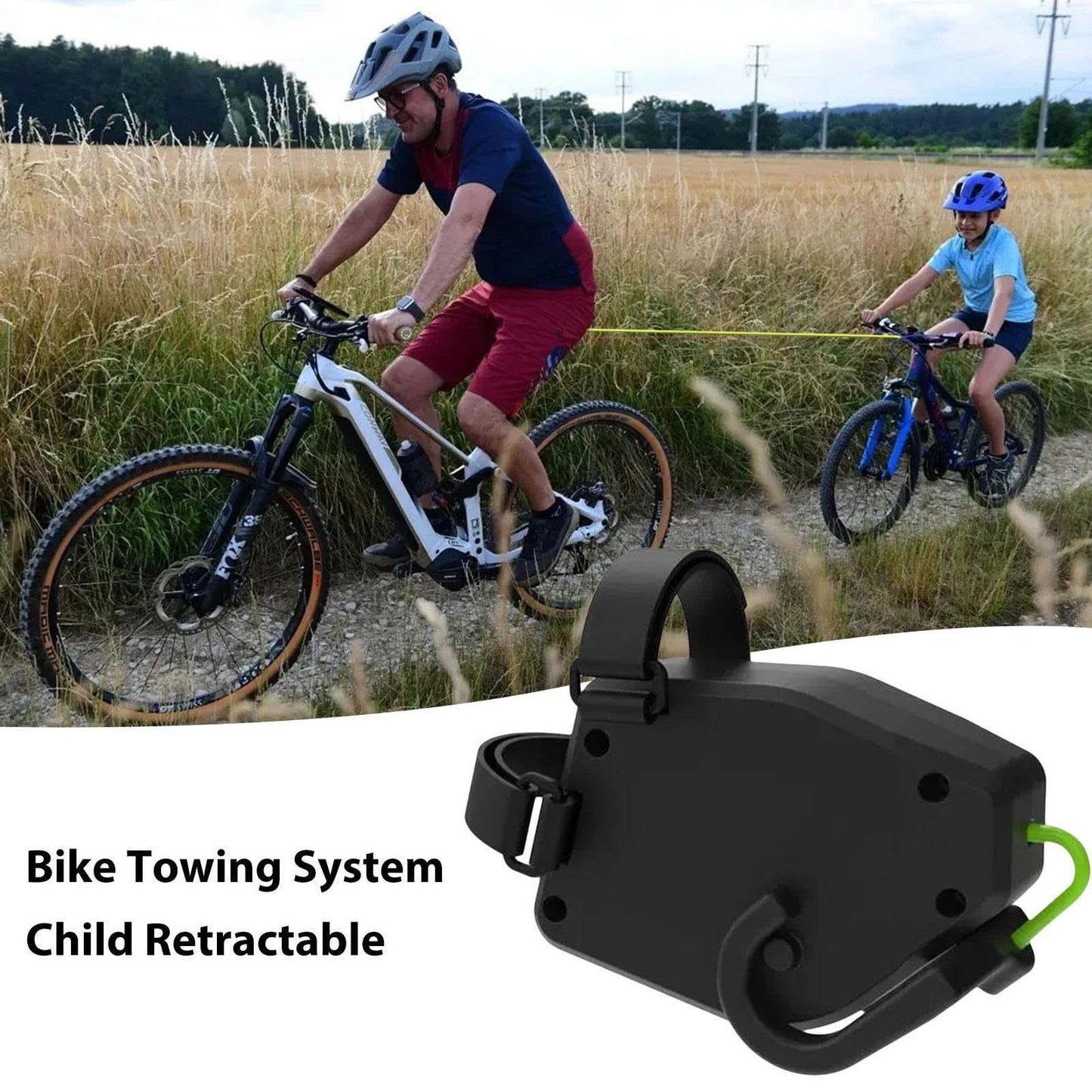 Outdoor Mountain Bike Trailer for Parent-Child Use