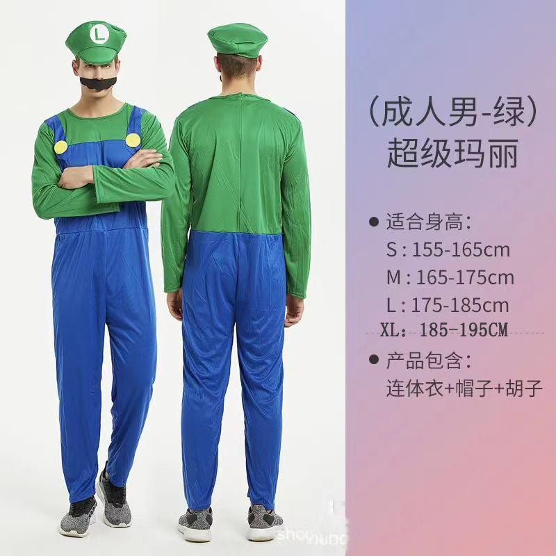 Family's Mario Costume Dress - Cosplay and Halloween