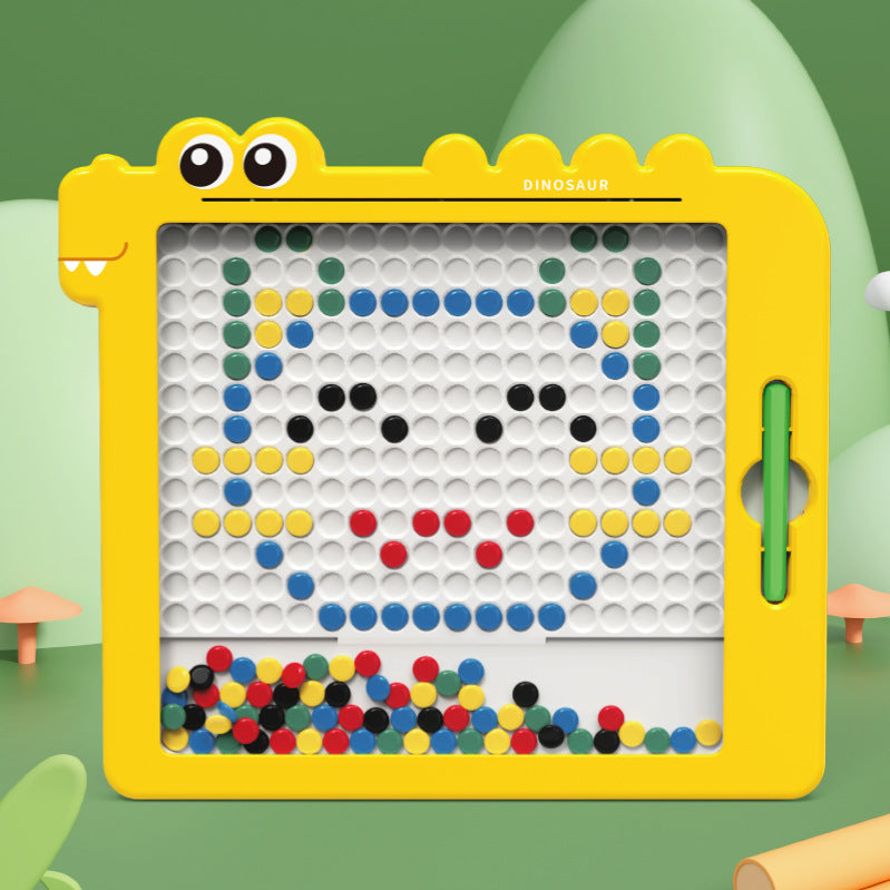 Magnetic Dinosaur Drawing Board for Kids' Imagination
