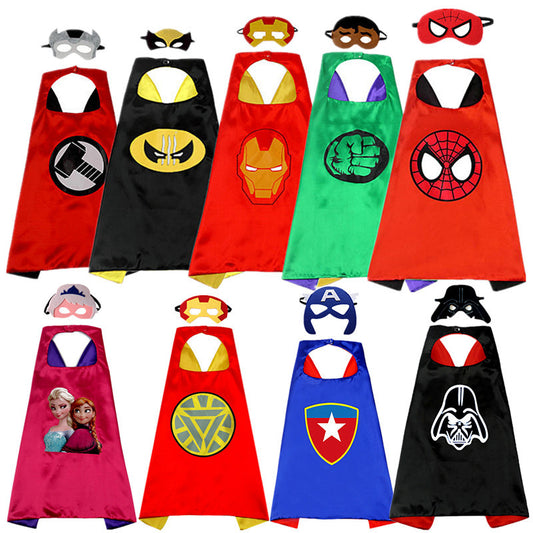 Kids' Superhero Cape for Halloween Dress-Up Party