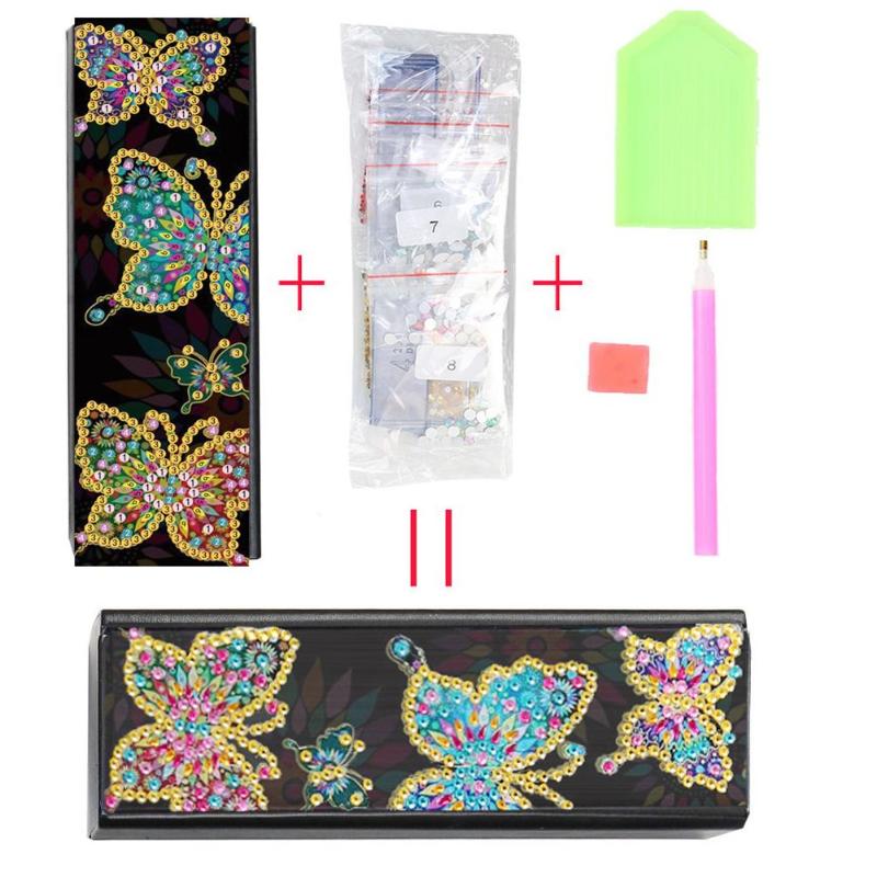 5D DIY Diamond Painting Sunglasses Storage Box