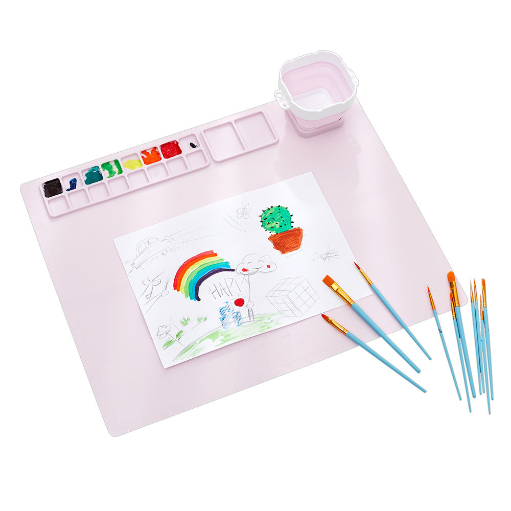Silicone Art Mat for Kids - Washable and Simple Design