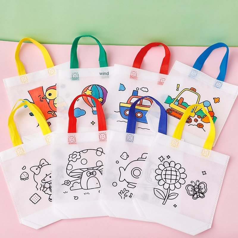 DIY Painting Doodle Bag
