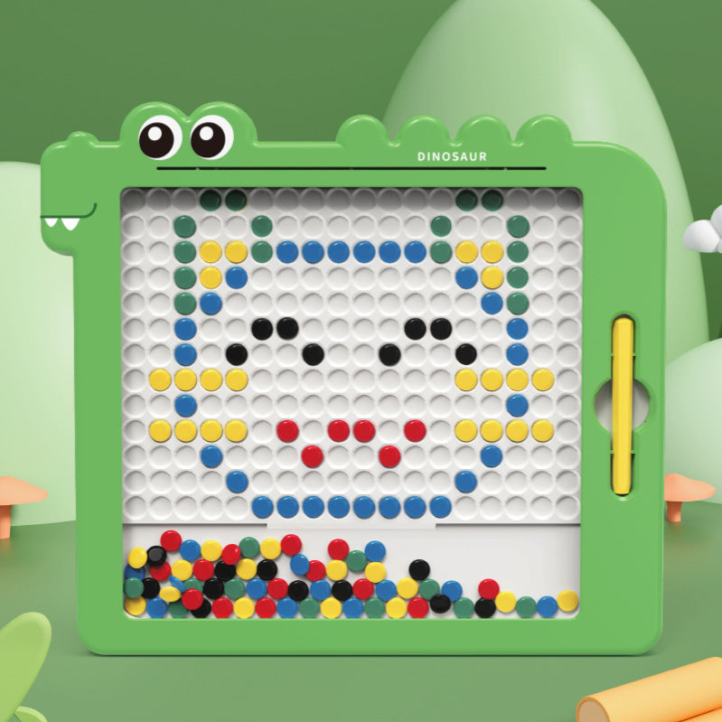 Magnetic Dinosaur Drawing Board for Kids' Imagination