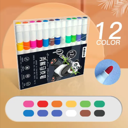 Kids’ Doodle Acrylic Markers – Waterproof & Quick-Drying By kiddiesketch