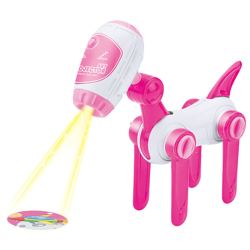 Smart Children's Projector Learning Drawing Set