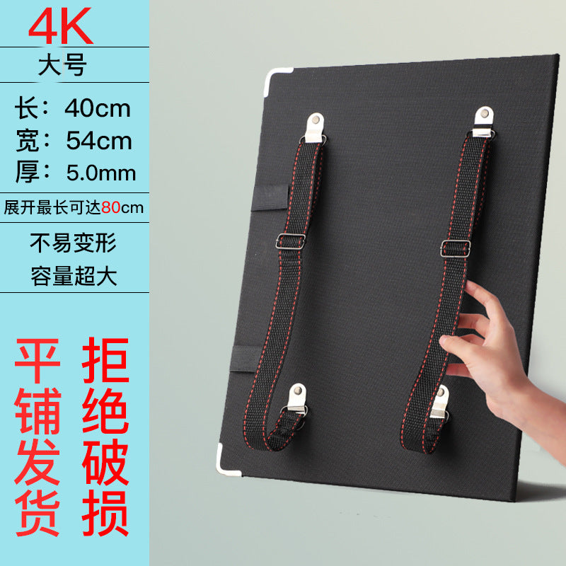 Medium 8K Dual Strap Sketch Clip Art Supplies