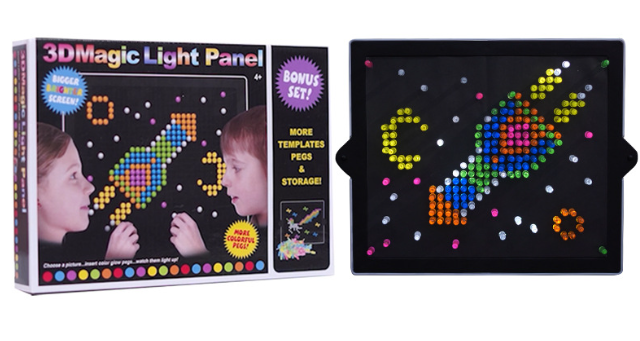Bead Sketch Board - 3D DIY Lamp Beads Kit