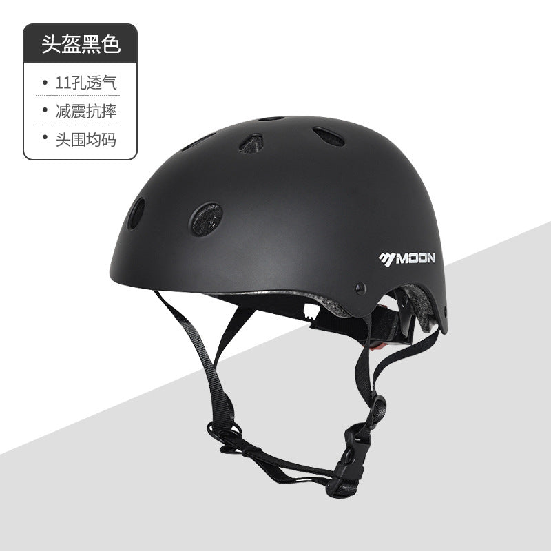 MOON Kids Bicycle Helmet and Outdoor Safety Gear Set