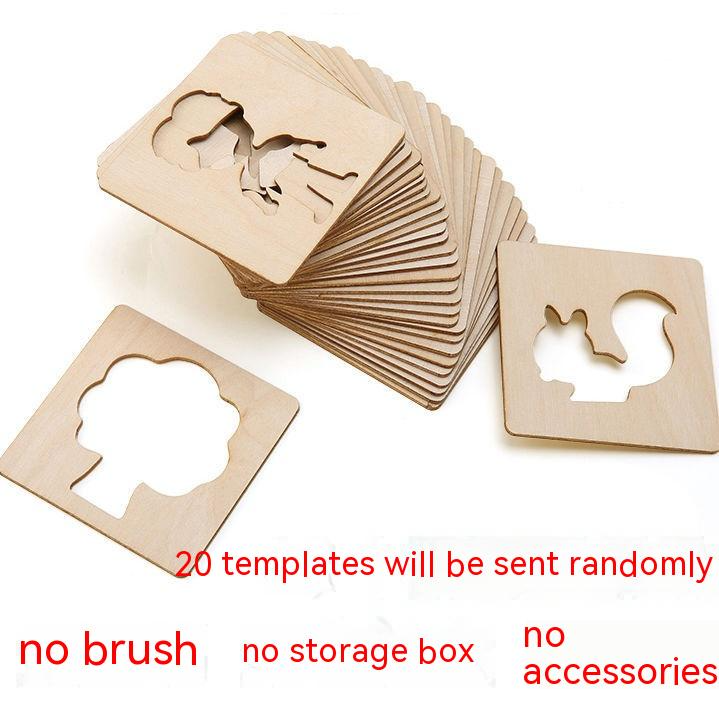 Kiddie's Painting Template Drawing Tools Set