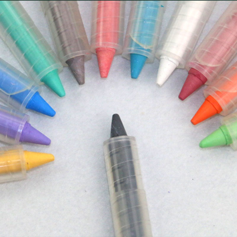 Wholesale Non-Dust Colored Chalk for Kids' Art Supplies