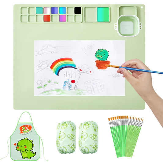 Silicone Art Mat for Kids - Washable and Simple Design