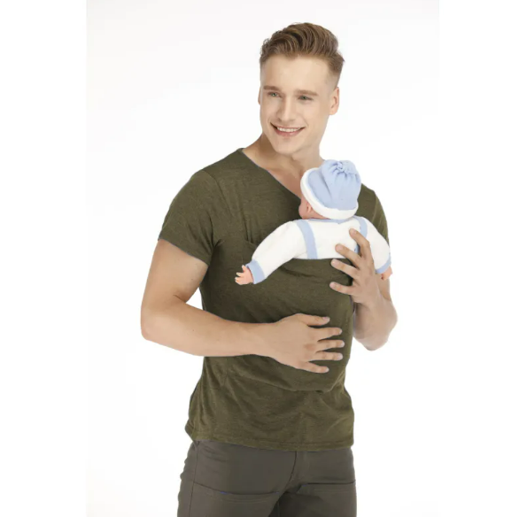 KiddieGo's Kangaroo Dad Baby Carrier T-Shirt