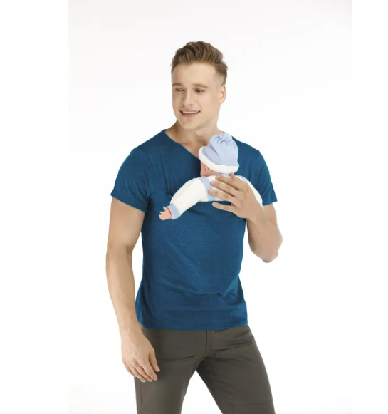 KiddieGo's Kangaroo Dad Baby Carrier T-Shirt
