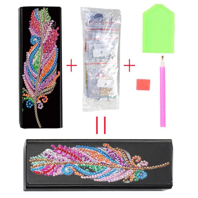 5D DIY Diamond Painting Sunglasses Storage Box