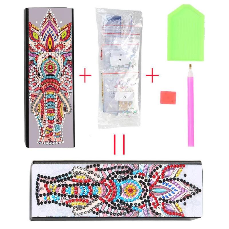 5D DIY Diamond Painting Sunglasses Storage Box