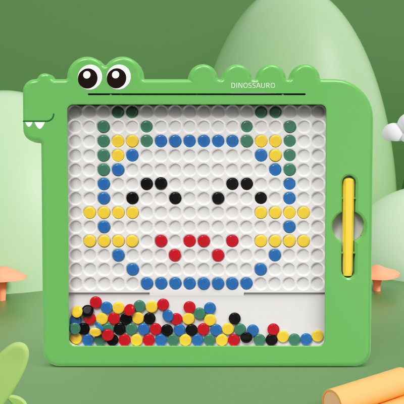Magnetic Dinosaur Drawing Board for Kids' Imagination