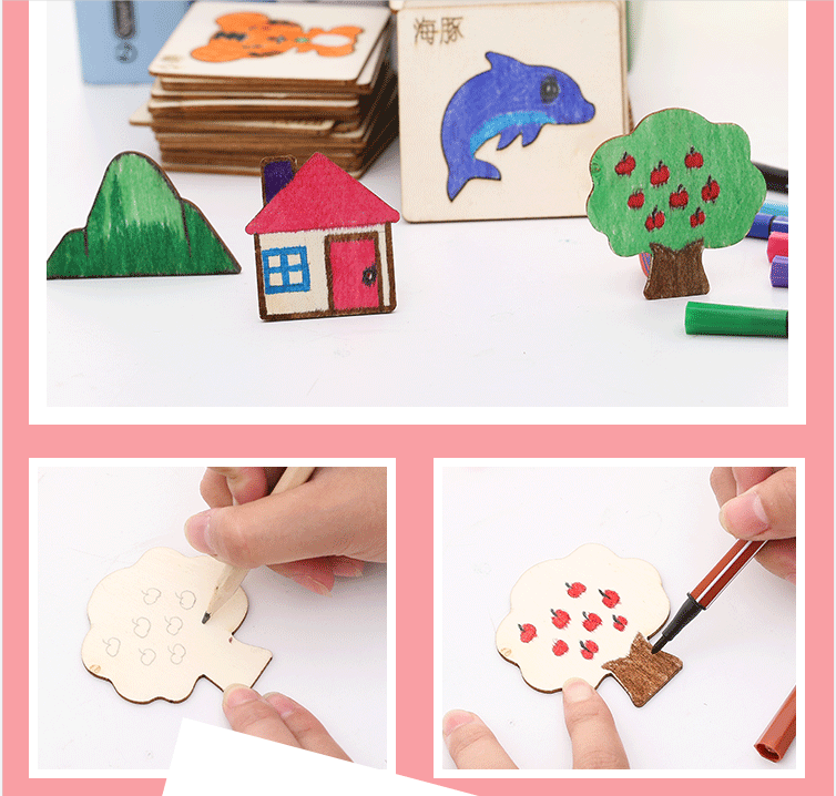 Kiddie's Painting Template Drawing Tools Set