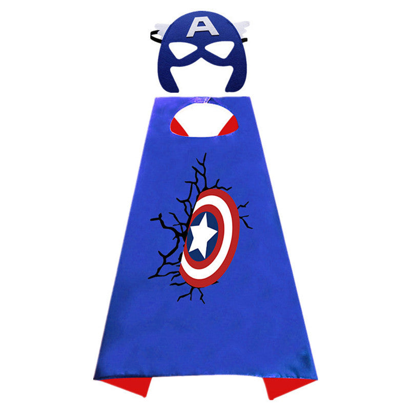 Kids' Superhero Cape for Halloween Dress-Up Party