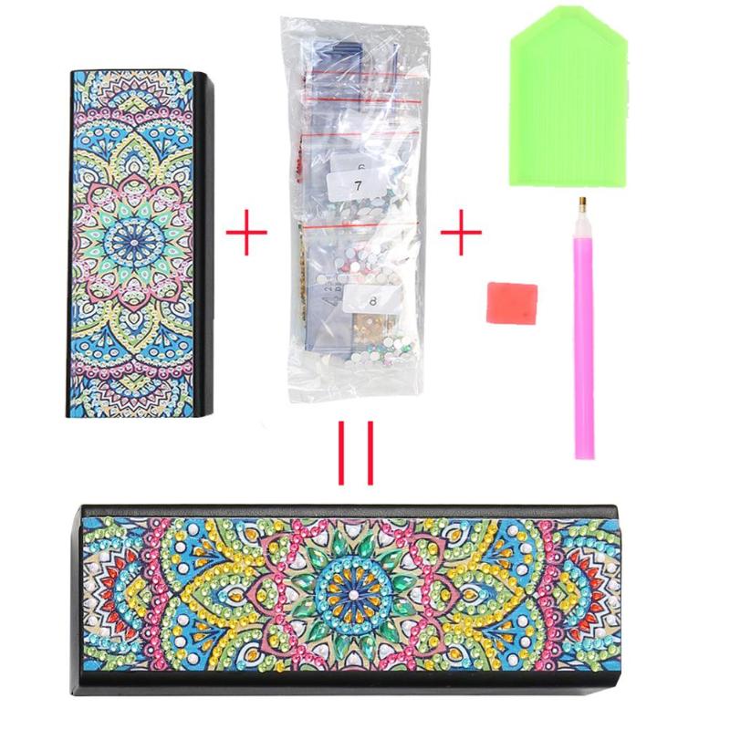 5D DIY Diamond Painting Sunglasses Storage Box