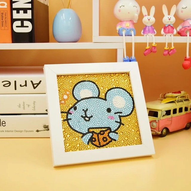 DIY Children's Cartoon Zodiac Diamond Painting Kit