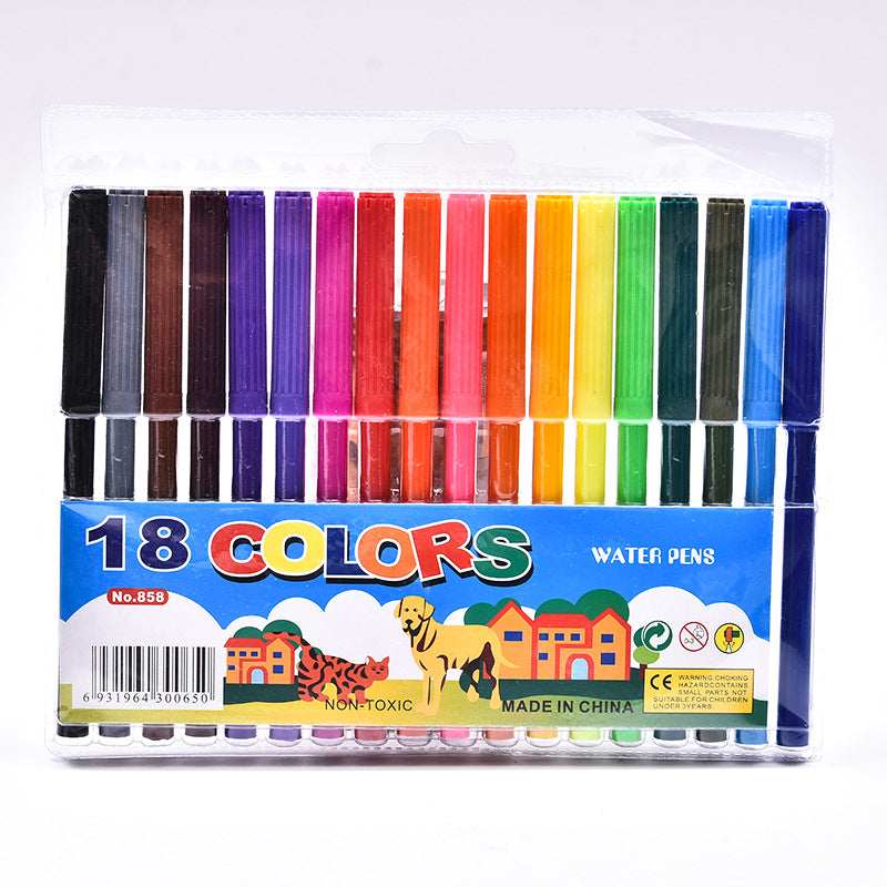 Children's Art Supplies Watercolor Pen Set - 12 Colors