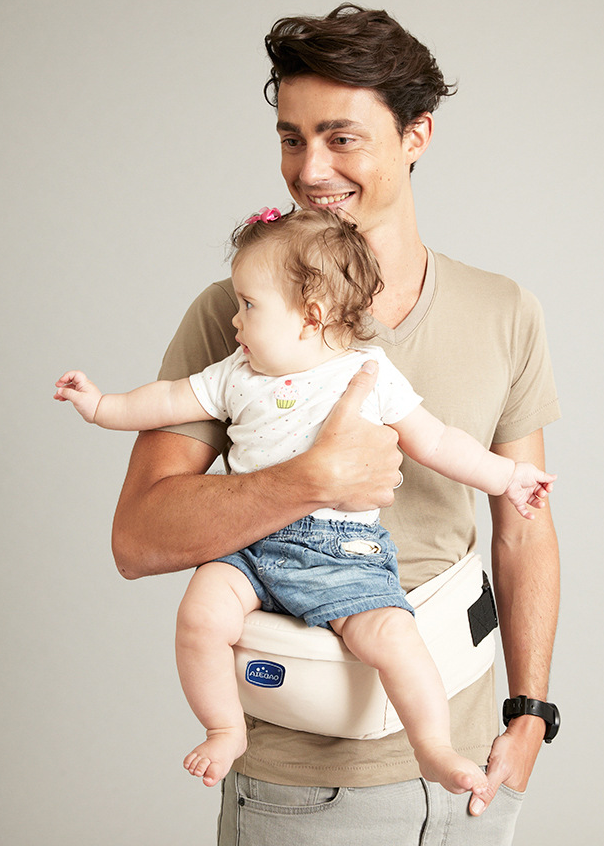45° Anti-Slip Baby Hip Seat and Sitting Stool
