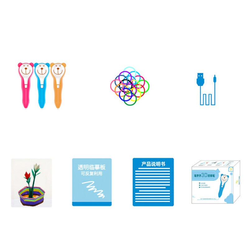 3D Printing Pen for Kids - Wireless and Rechargeable
