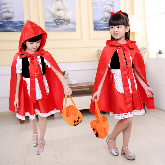 Halloween Red Riding Hood Costume for Kids