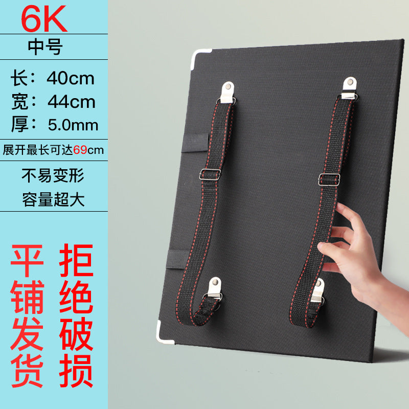 Medium 8K Dual Strap Sketch Clip Art Supplies
