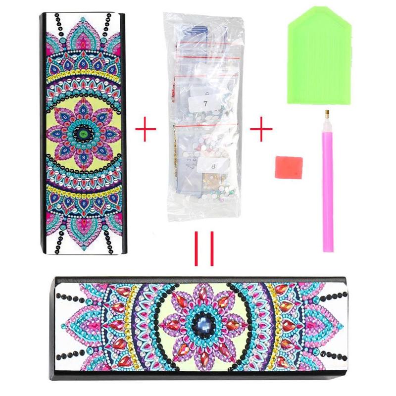 5D DIY Diamond Painting Sunglasses Storage Box