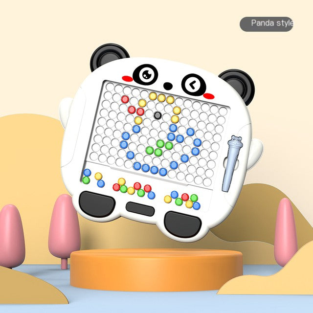 Children's Magnetic Drawing Board and Puzzle Toy