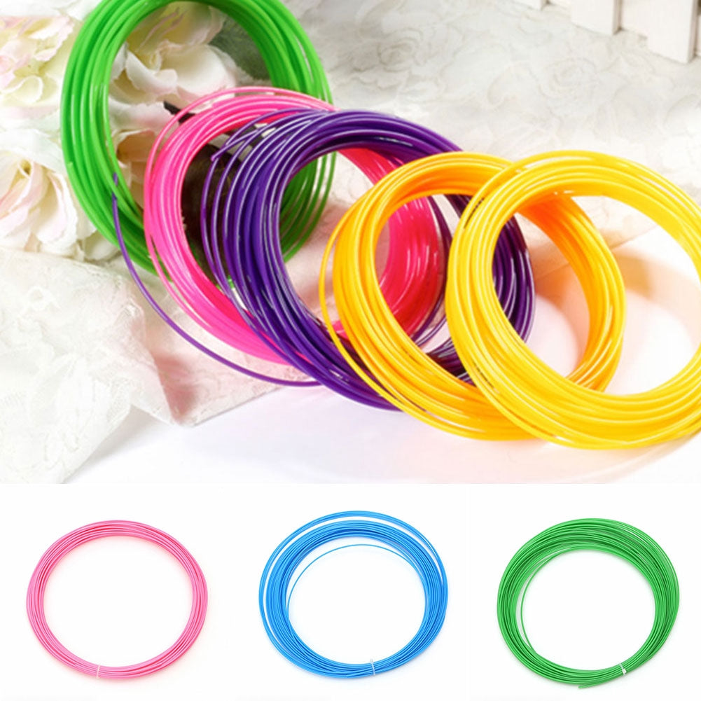 Extra 3D Pen with 10 Color PCL Filaments