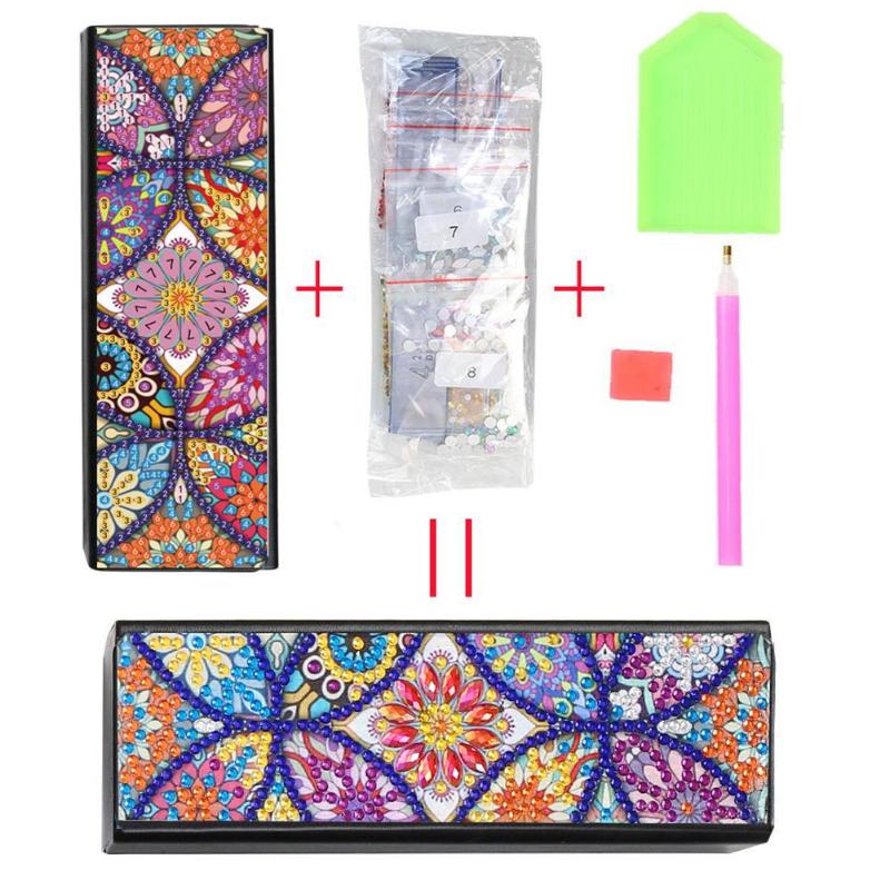 5D DIY Diamond Painting Sunglasses Storage Box