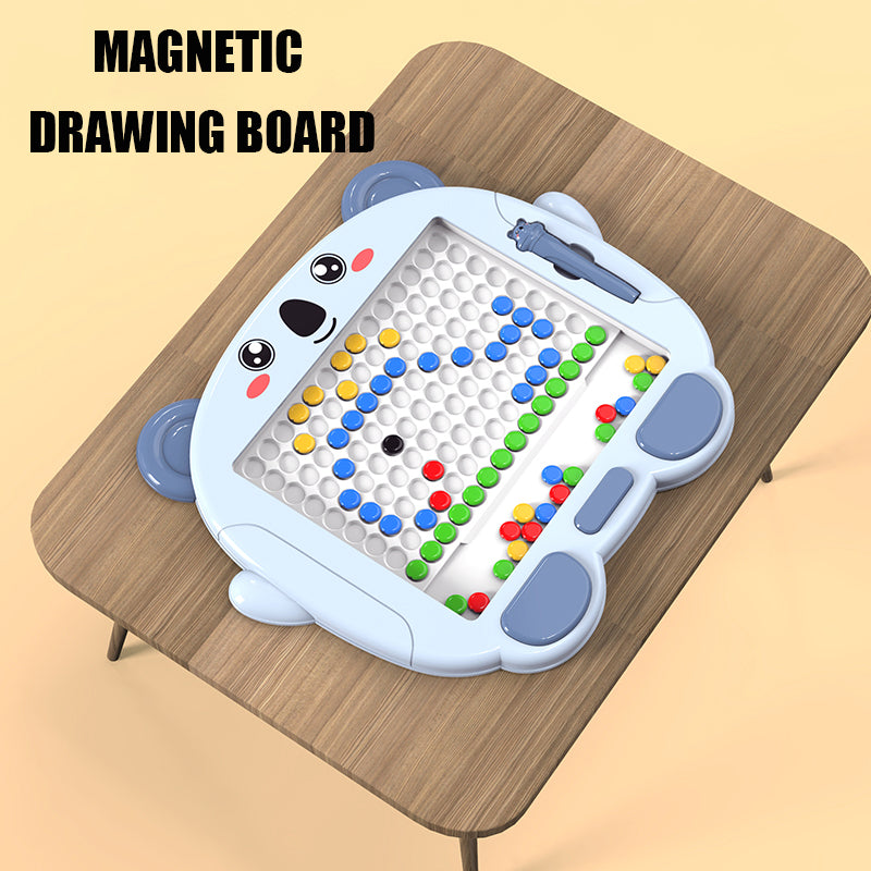 Children's Magnetic Drawing Board and Puzzle Toy
