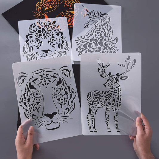Scratch Art Animal Set