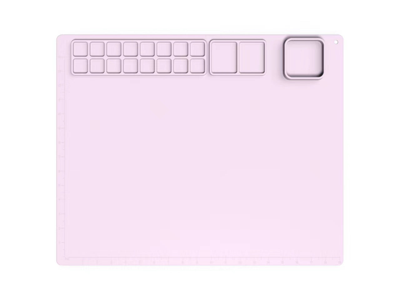 Silicone Drawing Mat for Kids with Palette and Easy Clean