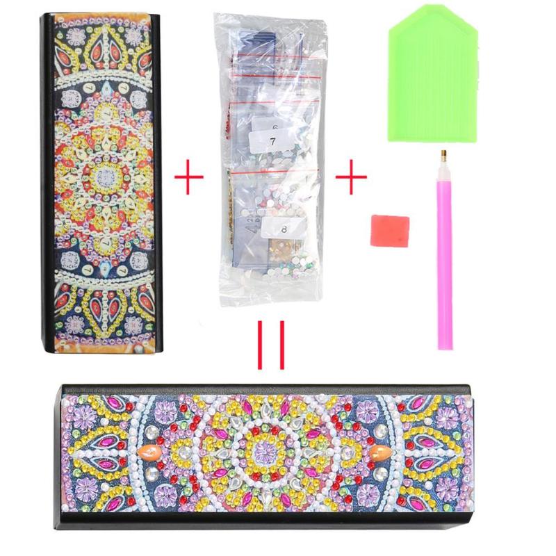 5D DIY Diamond Painting Sunglasses Storage Box