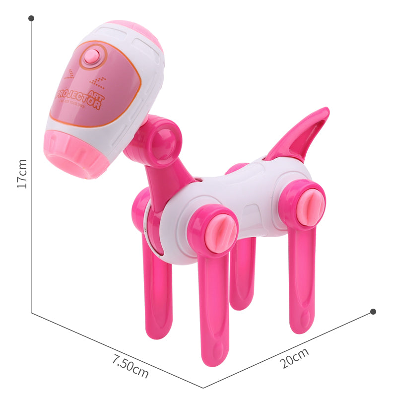 Smart Children's Projector Learning Drawing Set