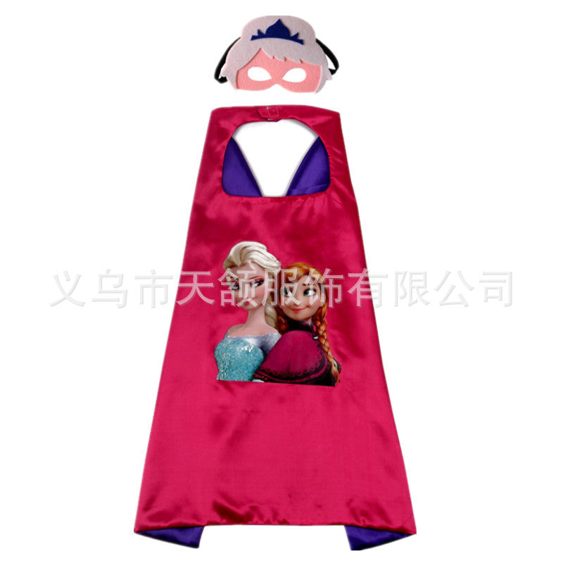 Kids' Superhero Cape for Halloween Dress-Up Party