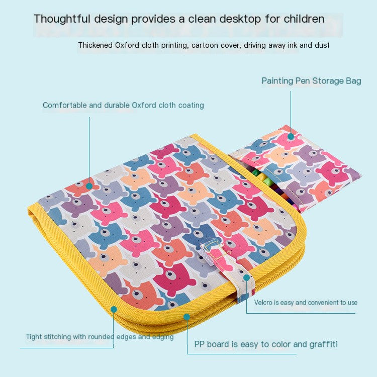 New Double-Sided Doodle Drawing Board for Kids