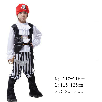 Halloween Pirate Costume for Kids - Boys & Girls