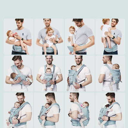 Baby Waist Stool, All-Season Baby Carrier, Front/Back Use