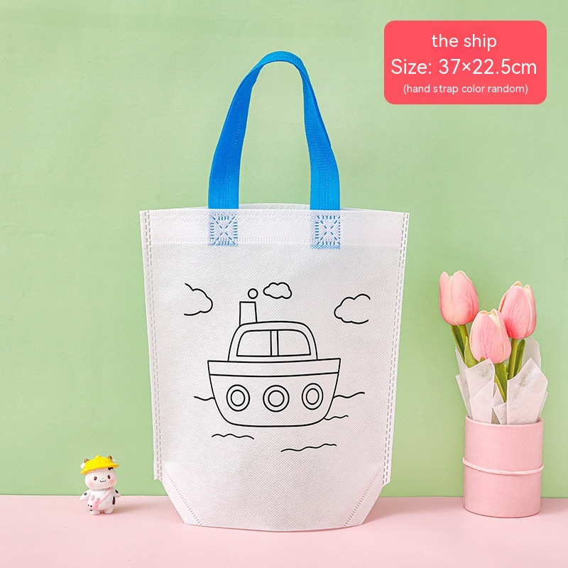 DIY Painting Doodle Bag