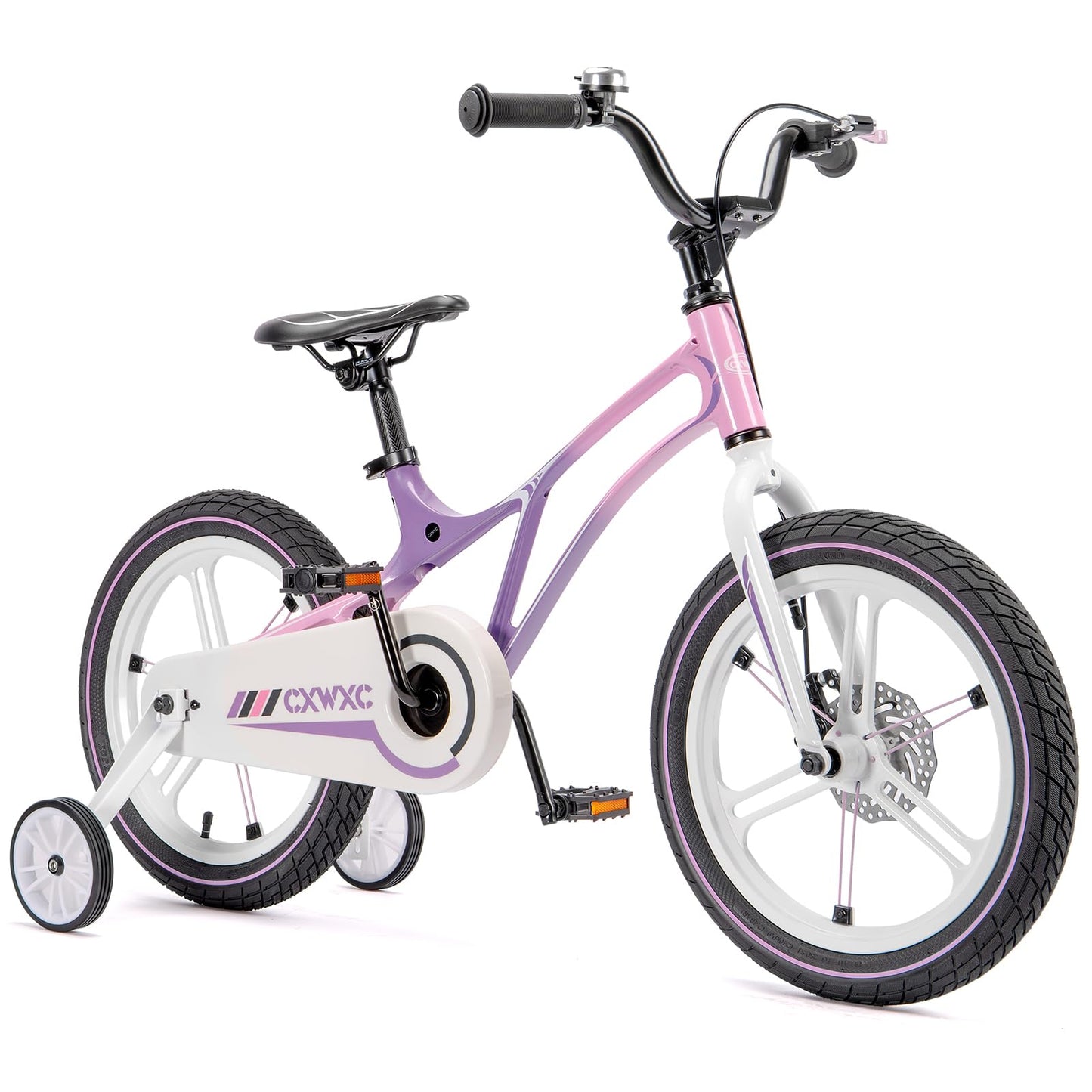 CXWXC Kids Bike - 14 16 18 Inch Children Bicycle for Boys Girls Age 3-9 Years Single Speed Lightweight Kids Bikes with Training Wheel Coaster/Disc Brake