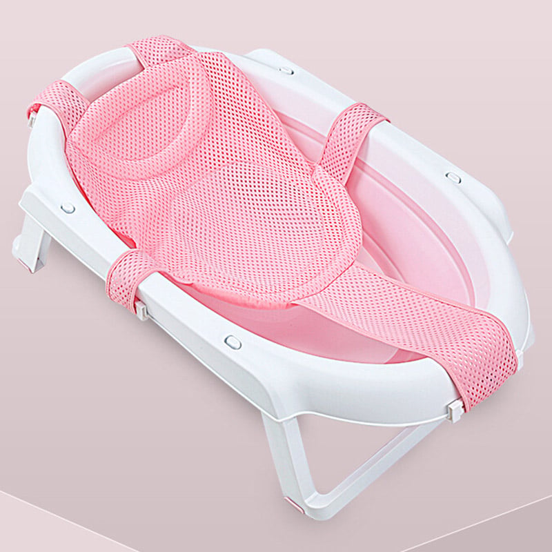 Sliding Pad Tub Rack with Net Pocket Support