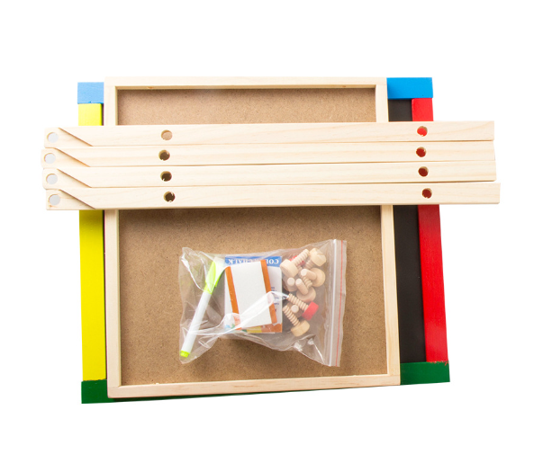 Kids' Double-Sided Adjustable Magnetic Art Easel